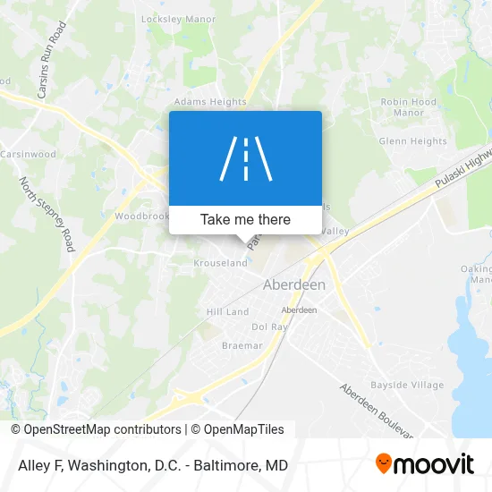 Alley F map