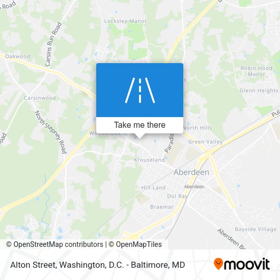 Mapa de Alton Street