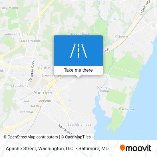 Apache Street map