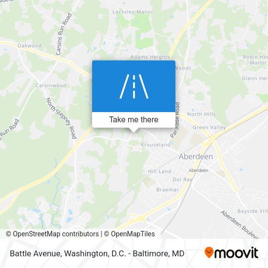 Battle Avenue map