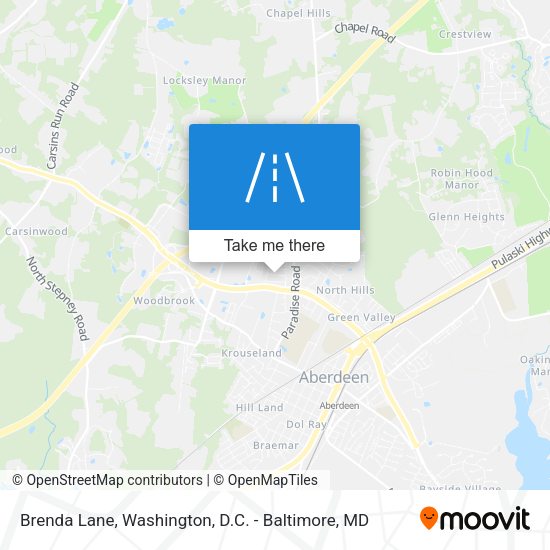 Mapa de Brenda Lane