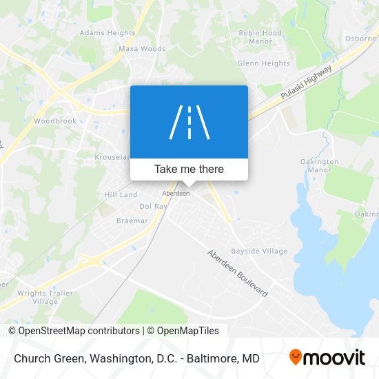 Mapa de Church Green