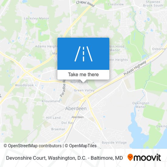 Devonshire Court map