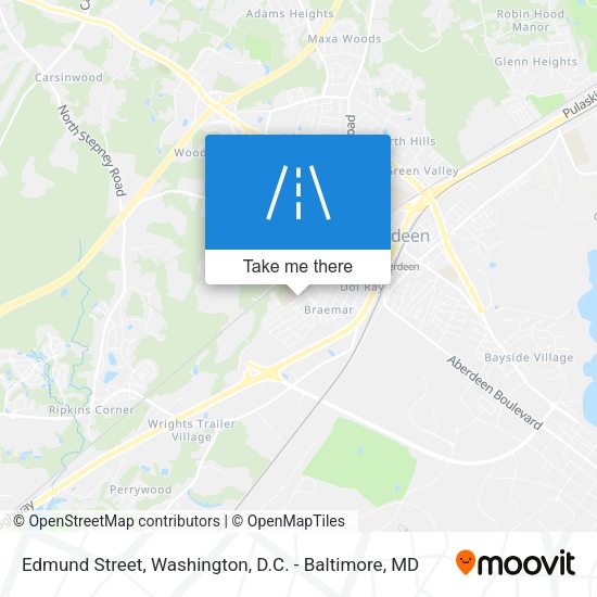 Mapa de Edmund Street