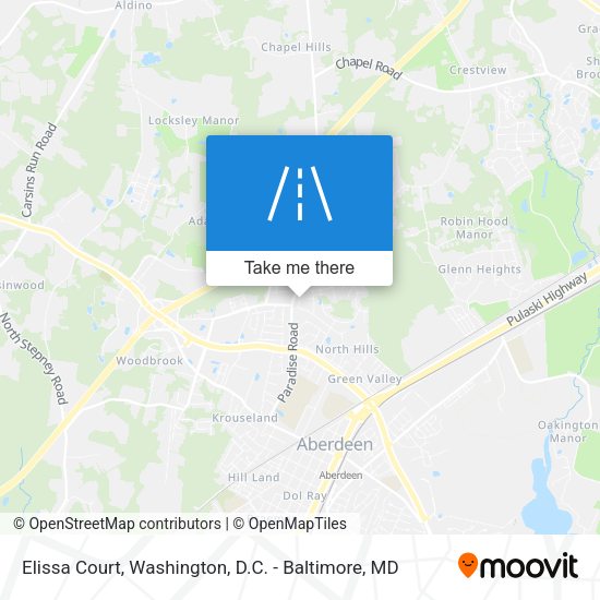 Elissa Court map