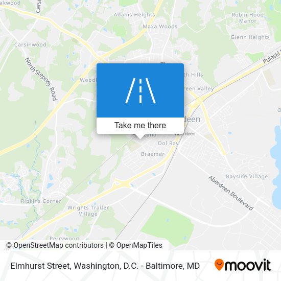 Elmhurst Street map