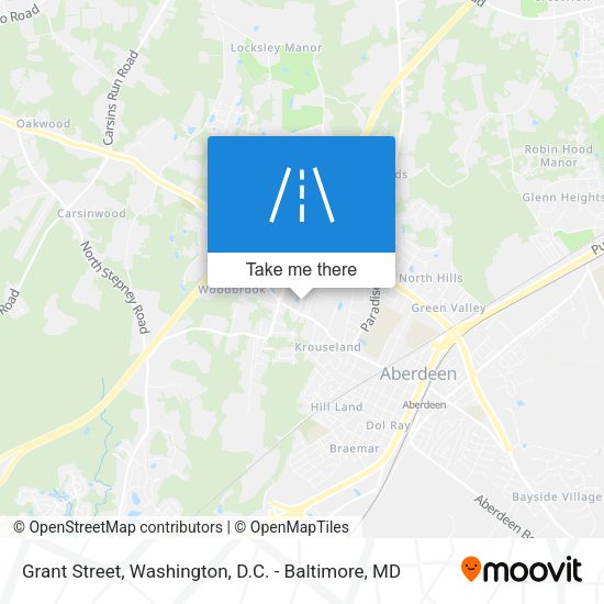 Grant Street map