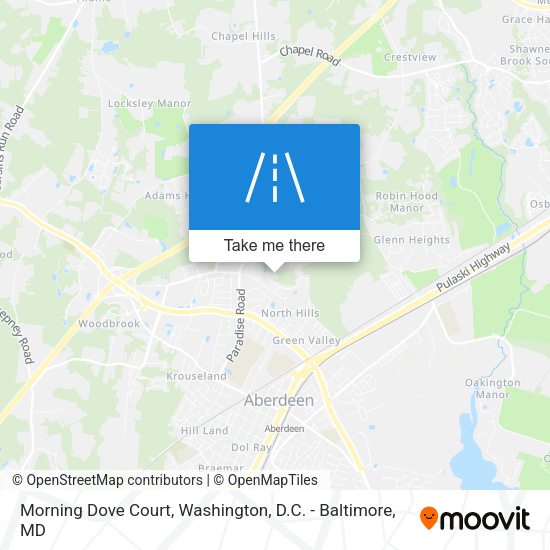 Morning Dove Court map