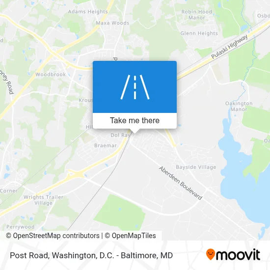 Post Road map