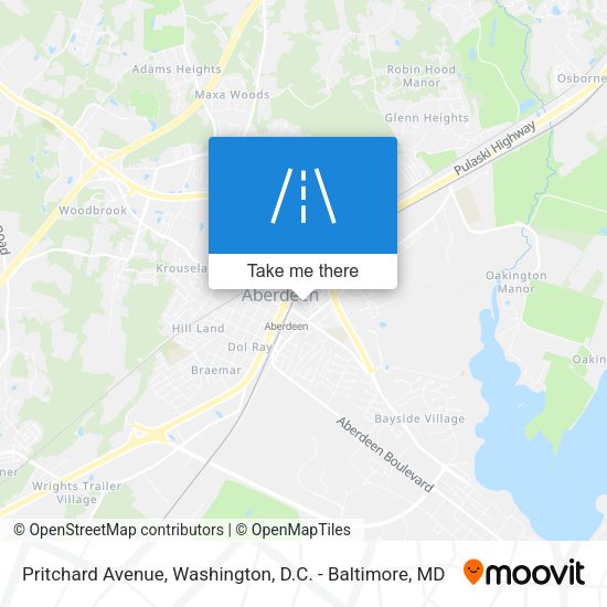 Pritchard Avenue map