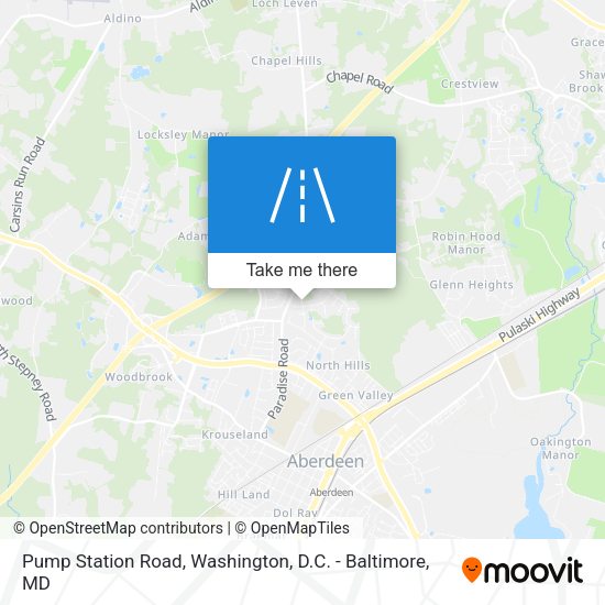 Mapa de Pump Station Road