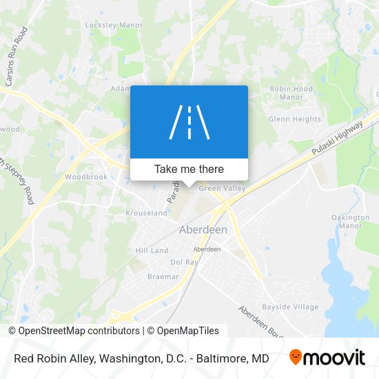 Mapa de Red Robin Alley