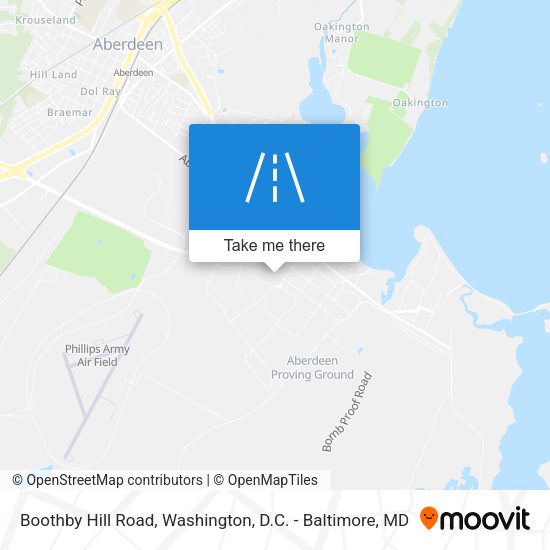 Mapa de Boothby Hill Road
