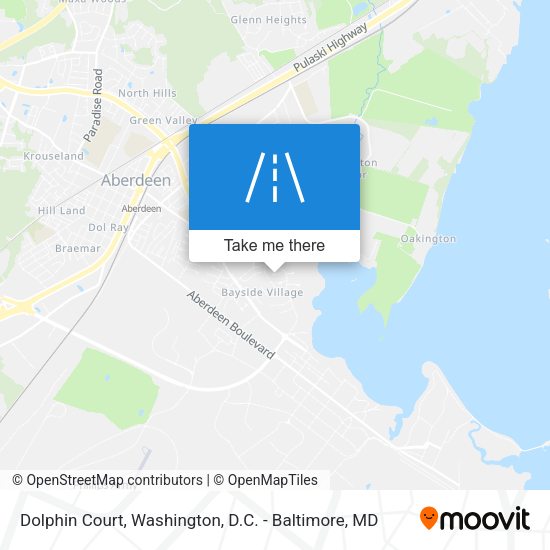 Dolphin Court map