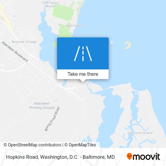 Mapa de Hopkins Road