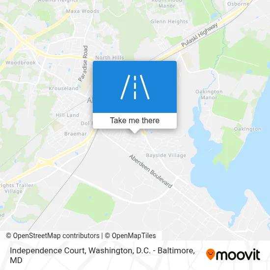 Independence Court map
