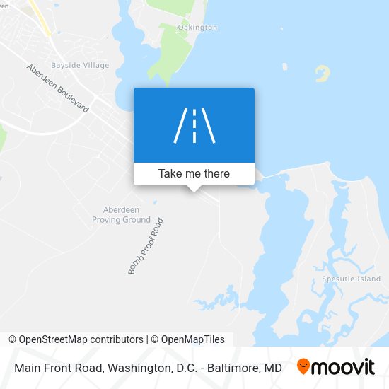 Mapa de Main Front Road