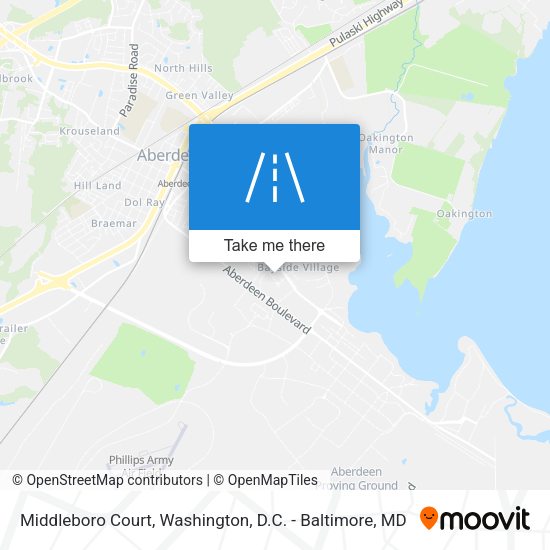 Middleboro Court map