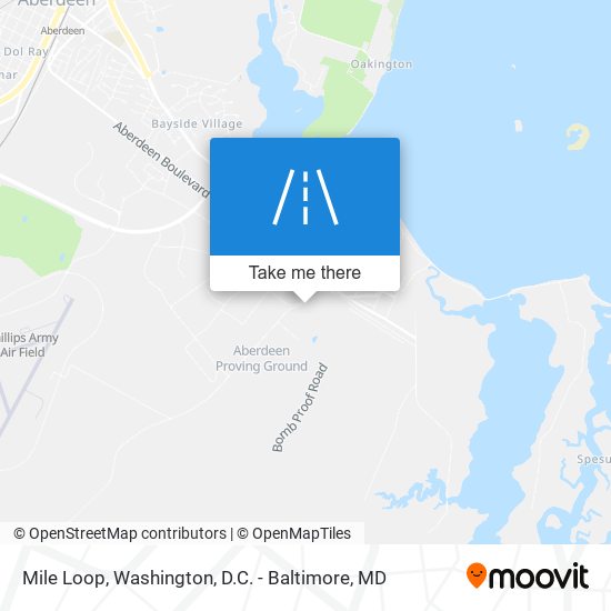 Mapa de Mile Loop