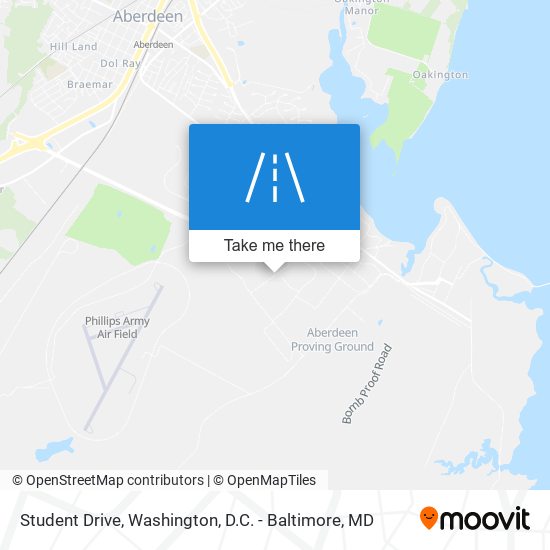 Student Drive map