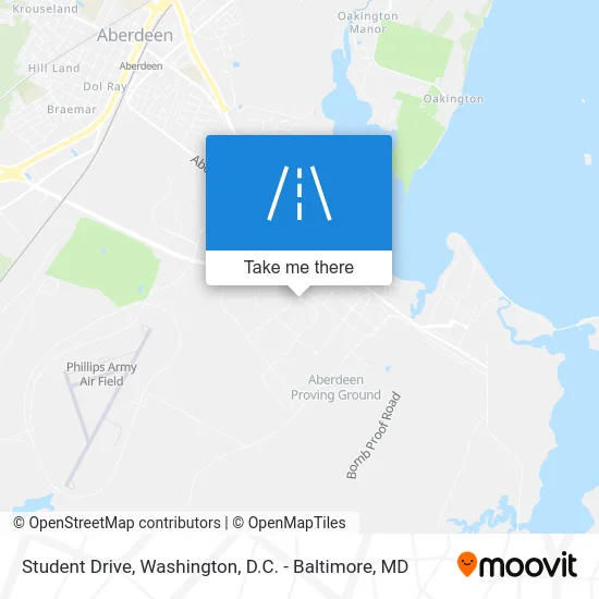 Student Drive map