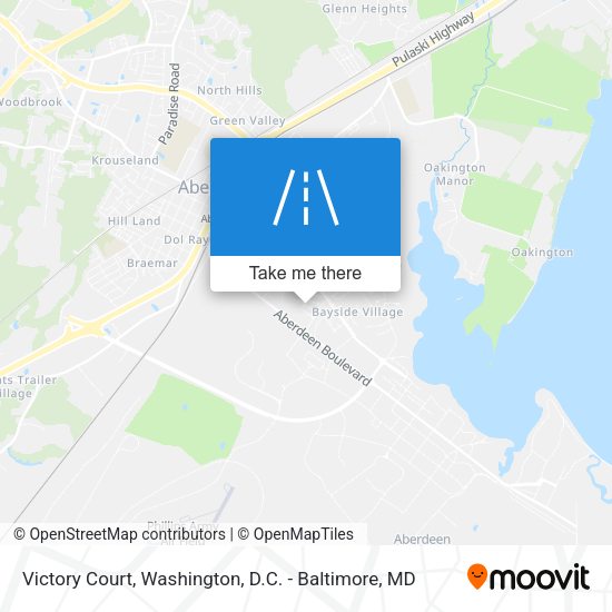 Victory Court map