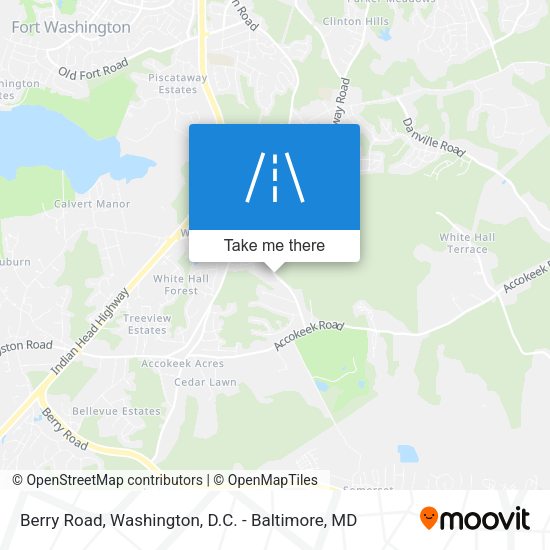 Berry Road map