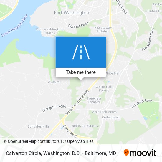Mapa de Calverton Circle