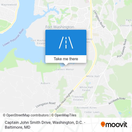 Captain John Smith Drive map