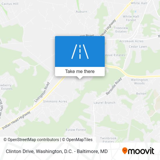 Clinton Drive map