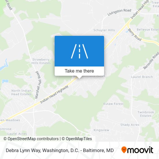 Debra Lynn Way map