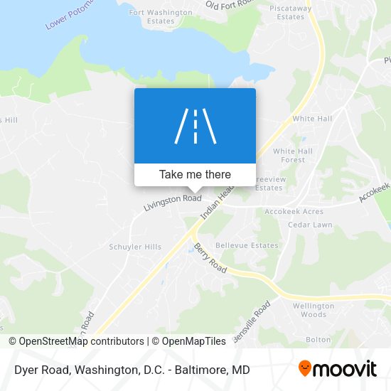 Mapa de Dyer Road