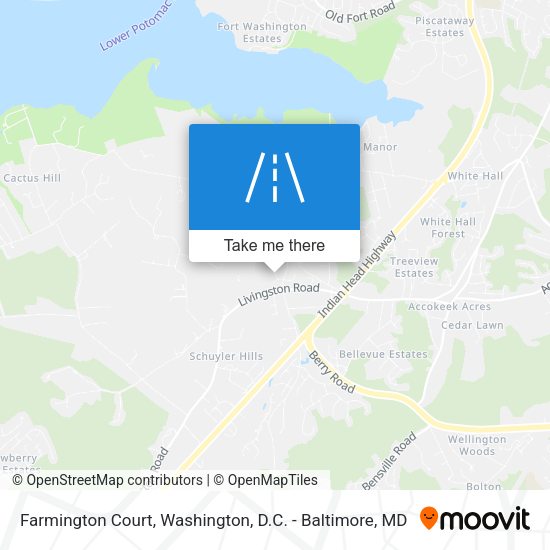Farmington Court map