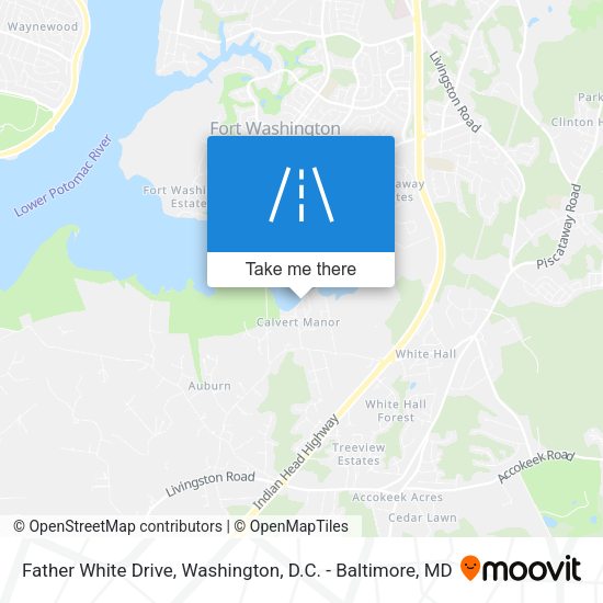 Mapa de Father White Drive