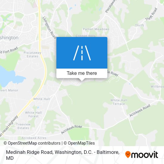 Mapa de Medinah Ridge Road