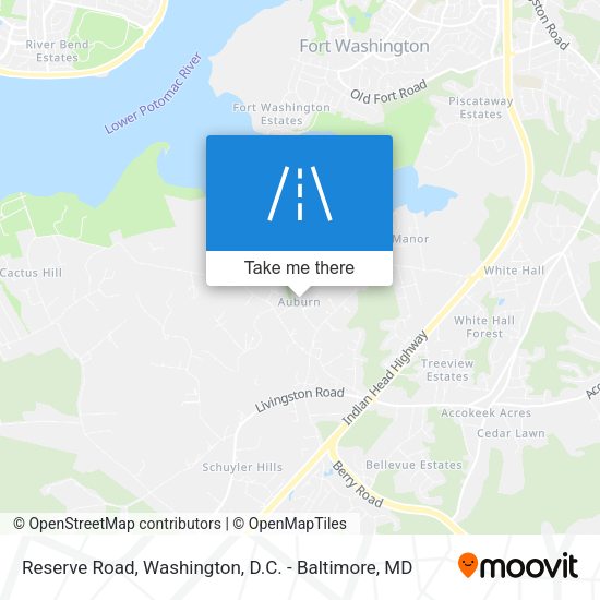 Reserve Road map
