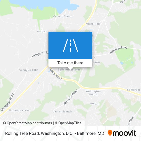 Rolling Tree Road map