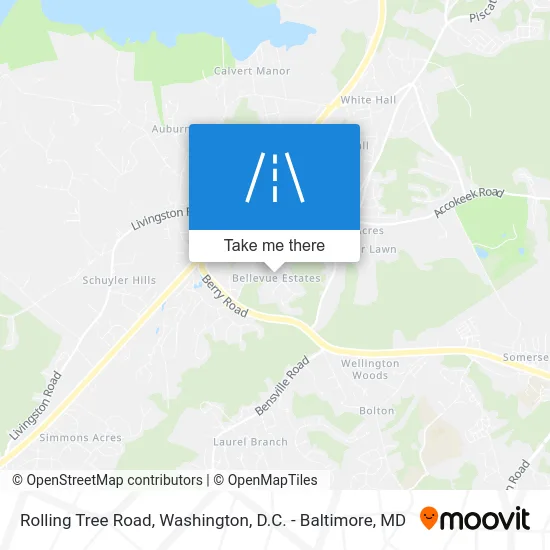 Rolling Tree Road map