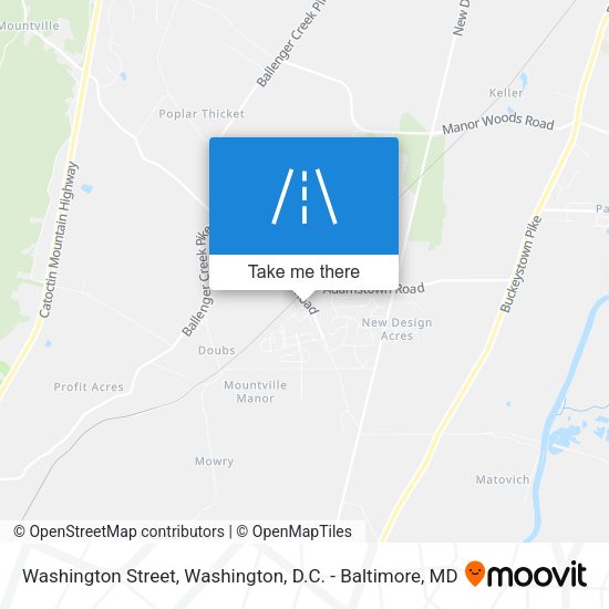 Washington Street map