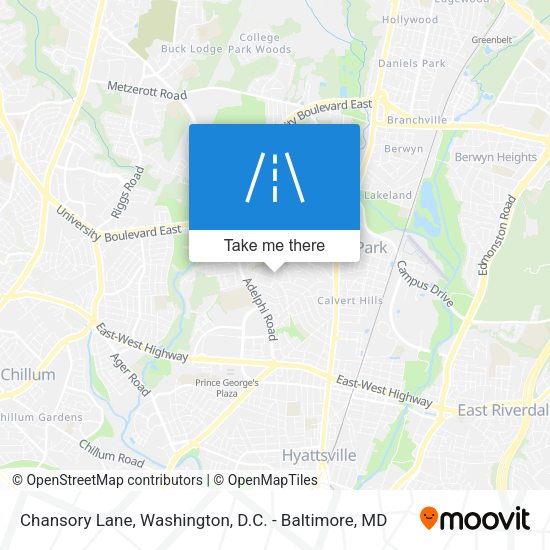 Chansory Lane map