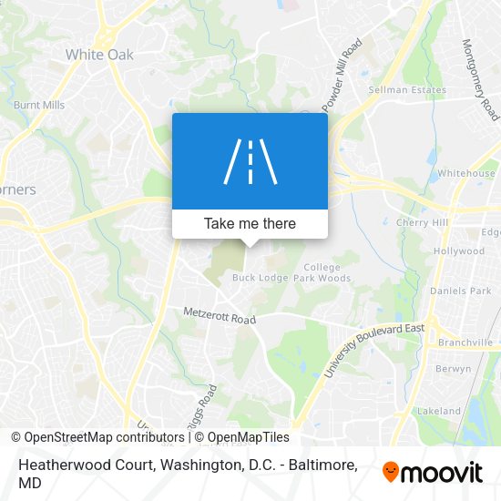 Heatherwood Court map