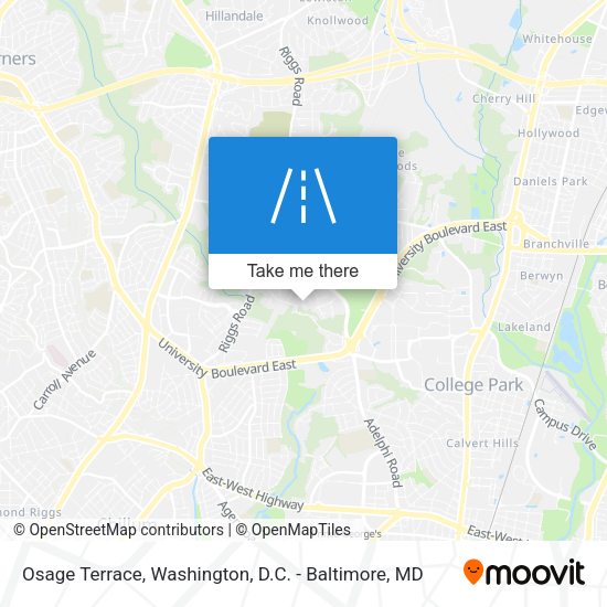 Osage Terrace map