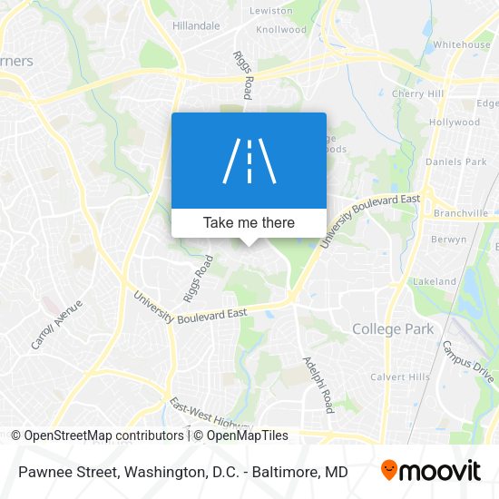 Mapa de Pawnee Street