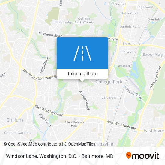 Windsor Lane map