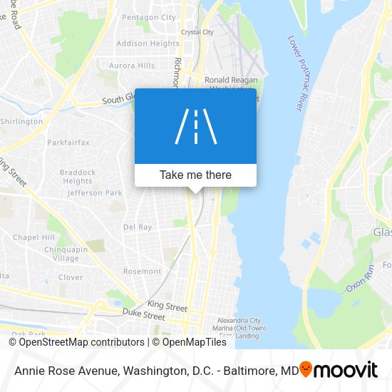 Mapa de Annie Rose Avenue