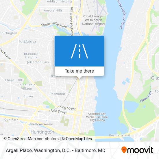 Mapa de Argall Place