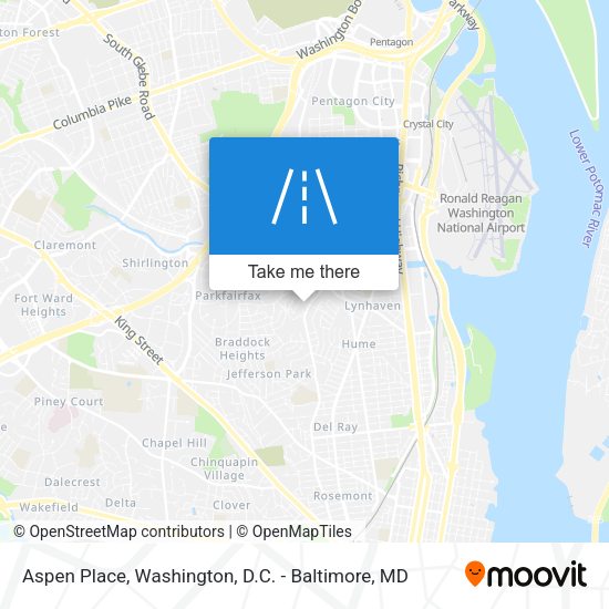 Aspen Place map