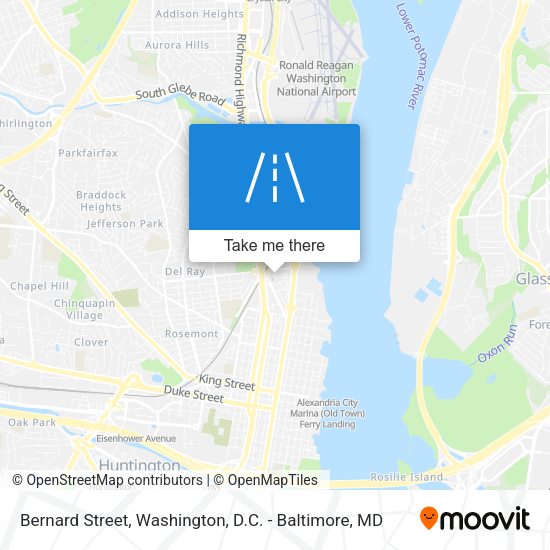 Bernard Street map