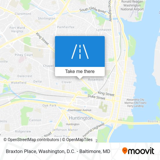 Braxton Place map
