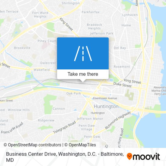 Mapa de Business Center Drive